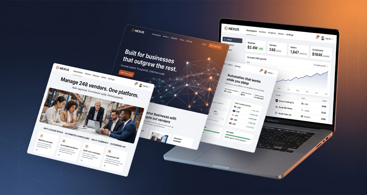Laravel custom eCommerce and B2B marketplace development by Sumon Mondal